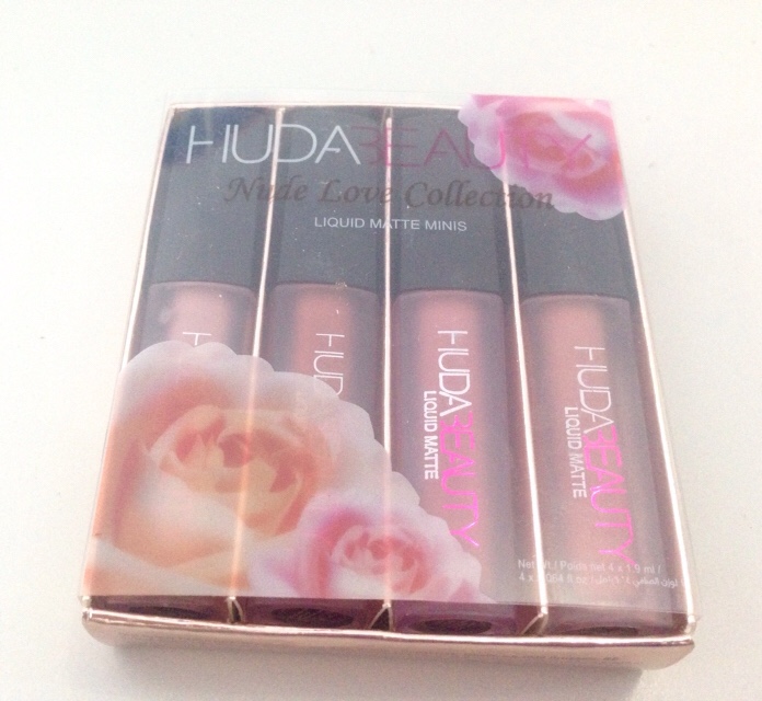Huda Beauty Liquid Matte Minis Nude Series